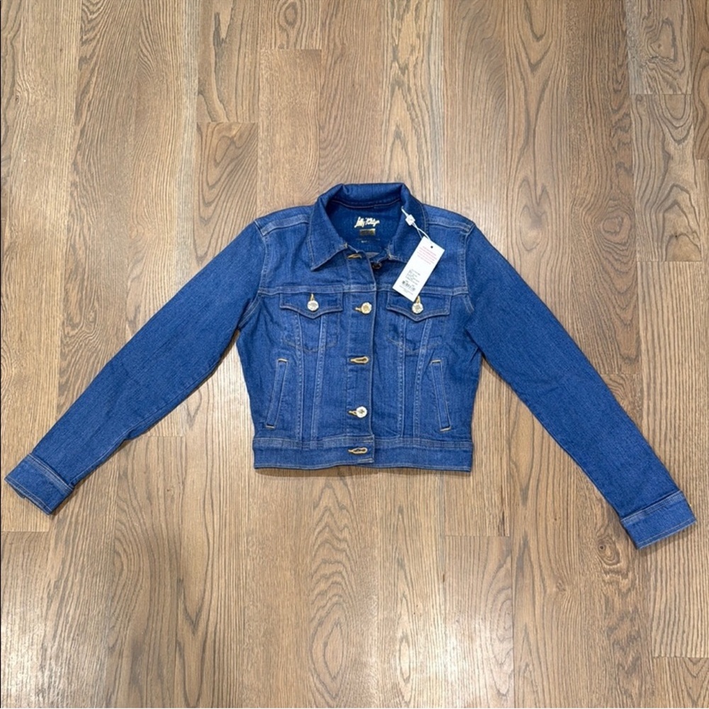 Lilly Pulitzer Denim Seaspray Jacket - Picture 2 of 7